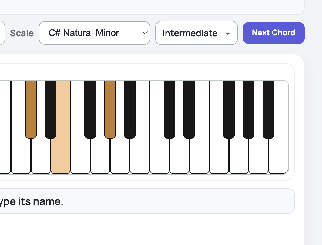 Piano Chords Guessr preview